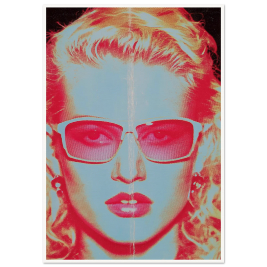 Face in the Light - Framed Poster - 30x40 cm / 12x16″ - Black frame