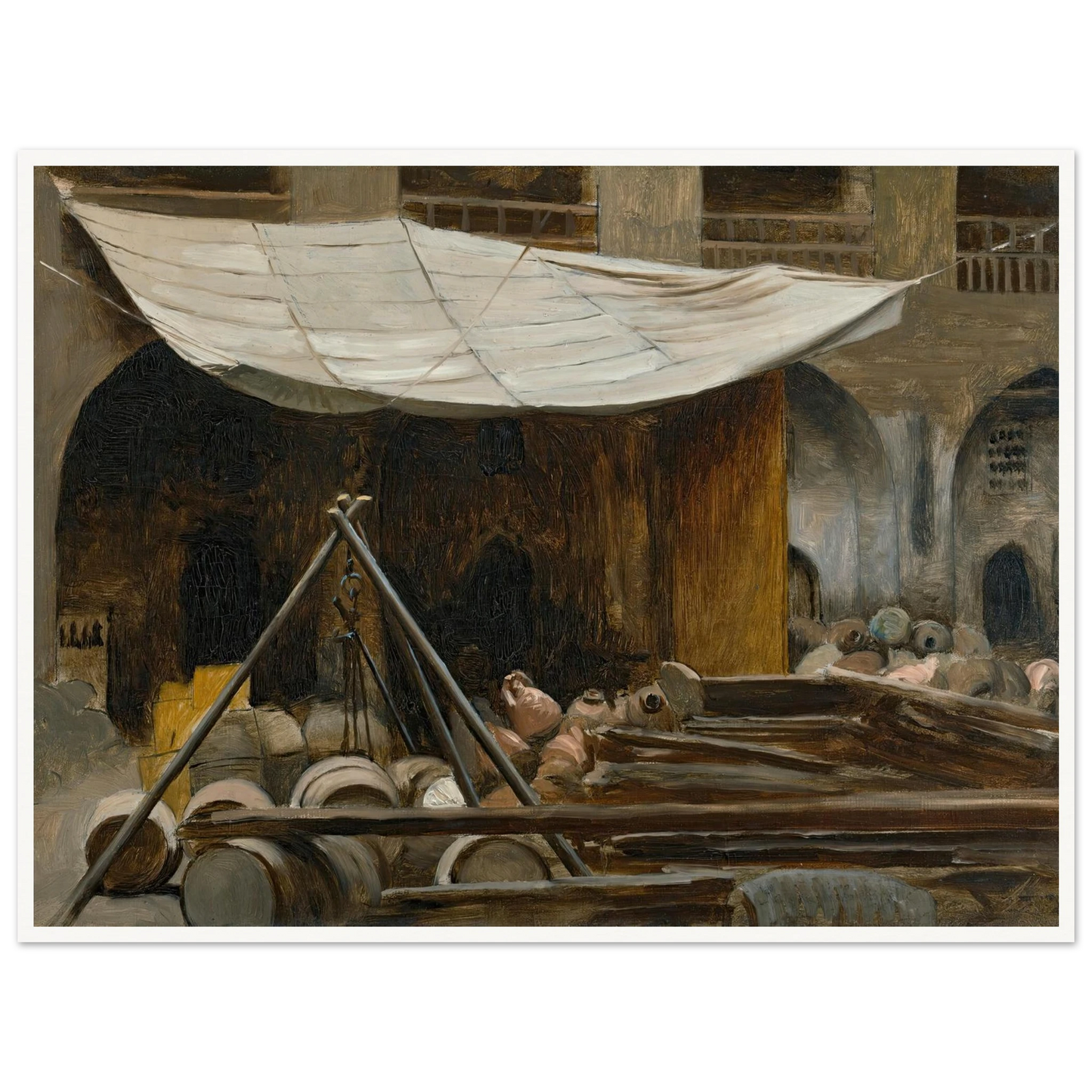 The Citadel, Acre Art Print | Jean Leon Gerome-Quipham Collections