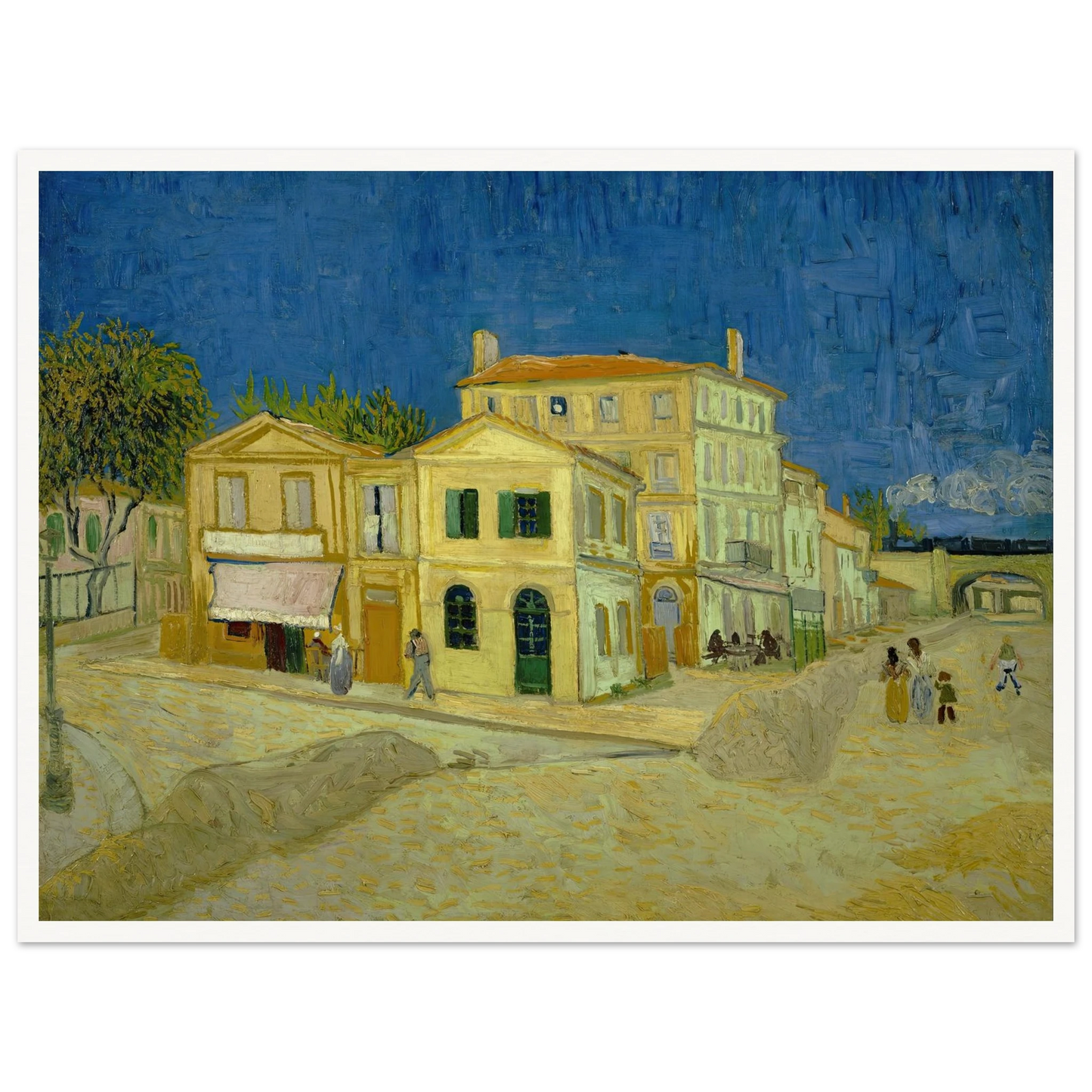 The yellow house (`The street’) Art Print | Vincent van Gogh-Quipham Collections