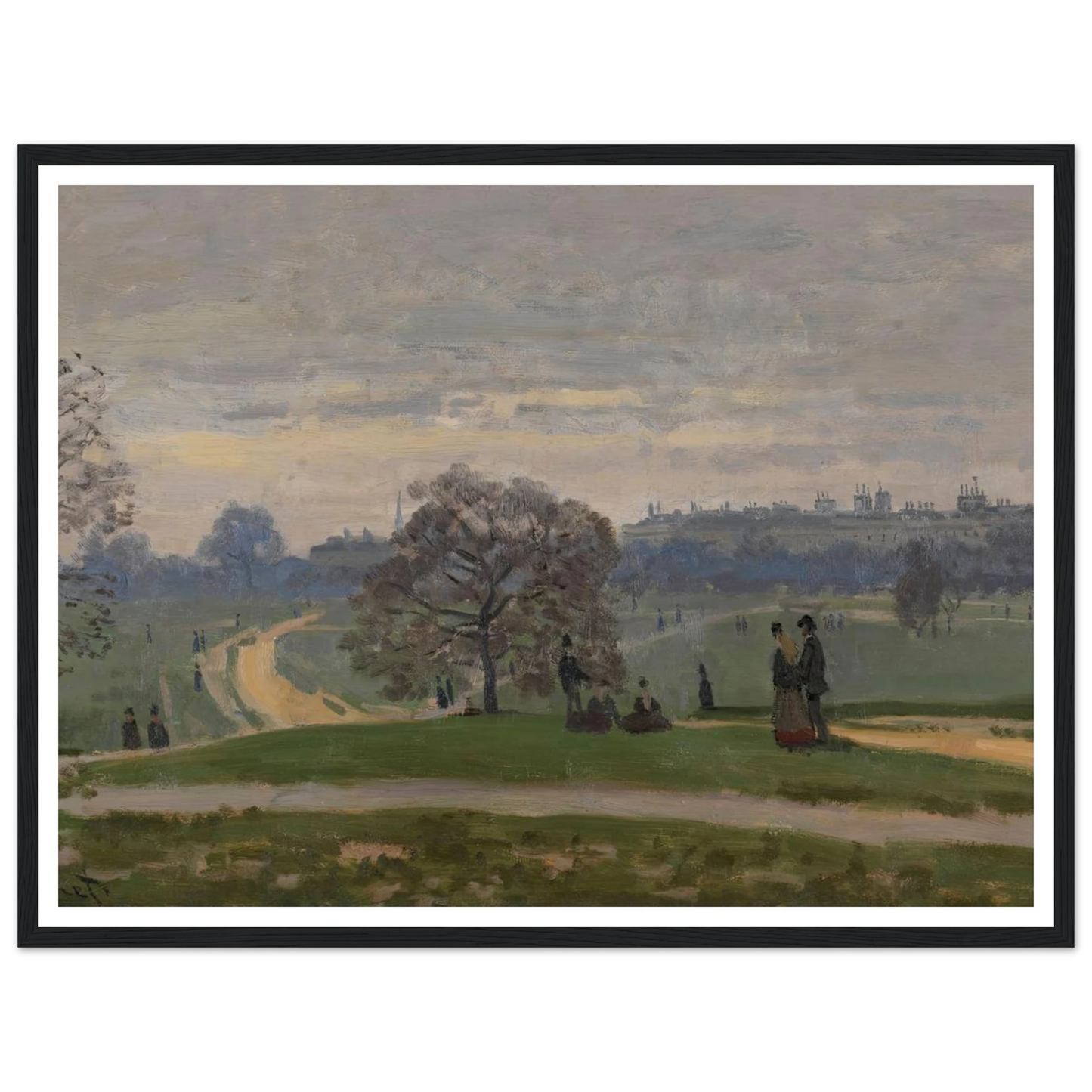 Hyde Park, London (circa 1871) Art Print | Claude Monet-Quipham Collections