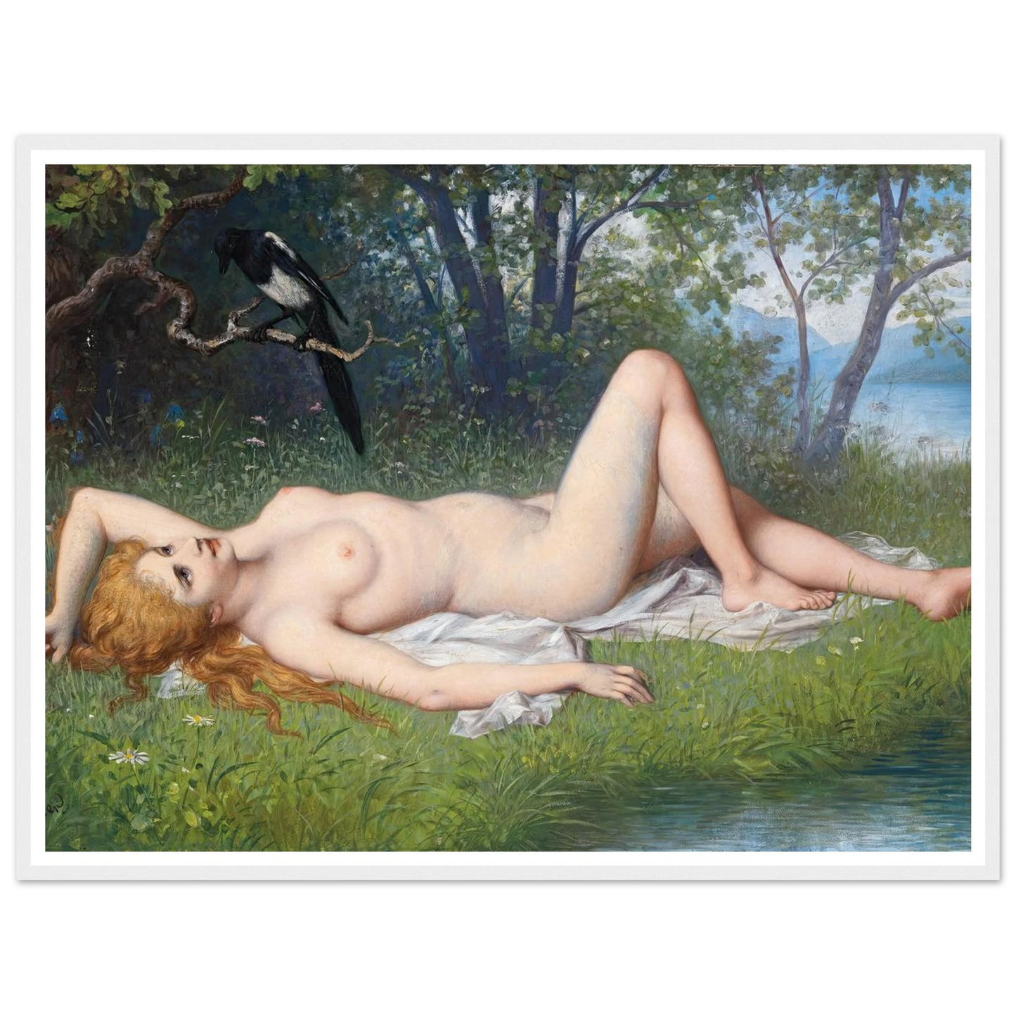 Die Elster Art Print | Carl Schweninger Jr-Quipham Collections