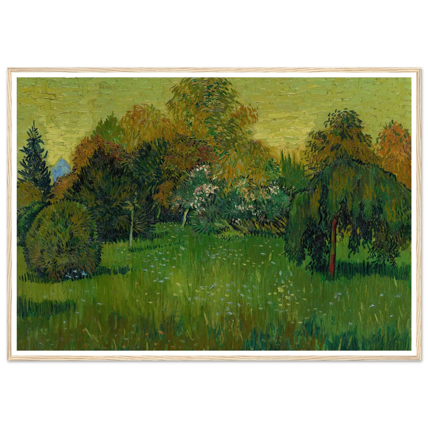 The Poet’s Garden (1888) Art Print | Vincent van Gogh-Quipham Collections