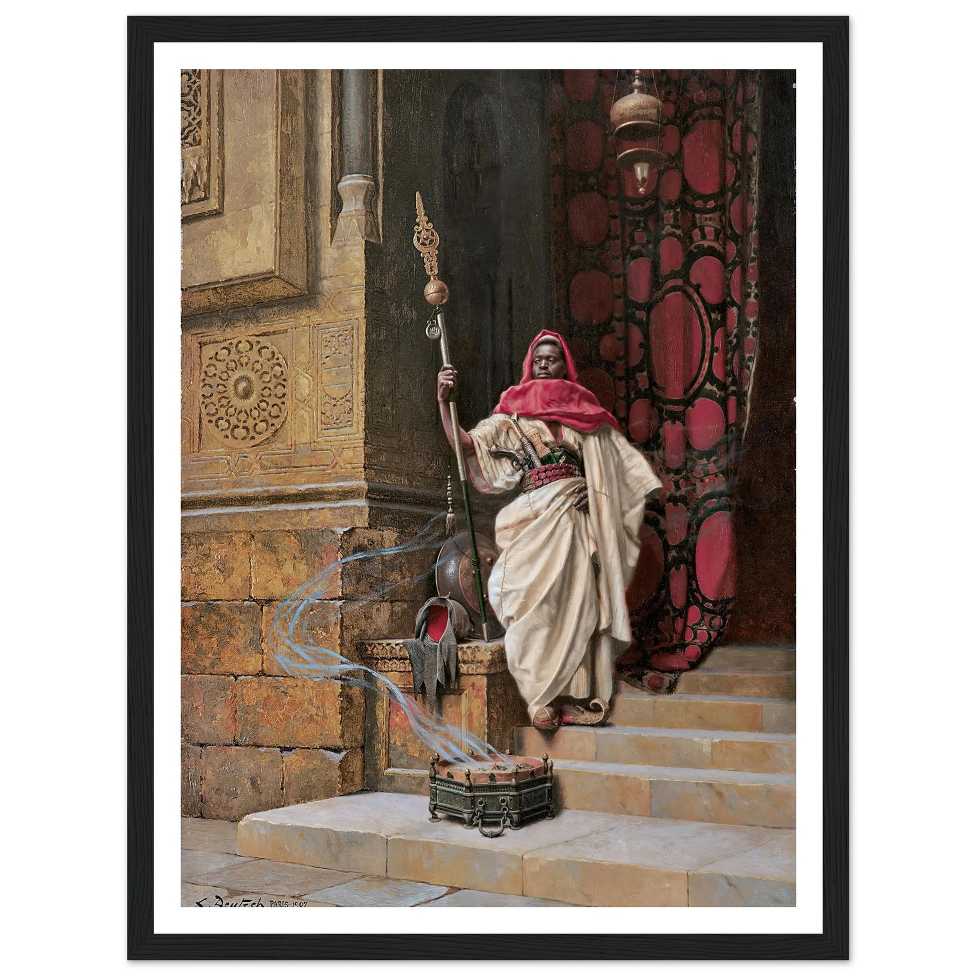 The Guard (1907) Art Print | Ludwig Deutsch-Quipham Collections