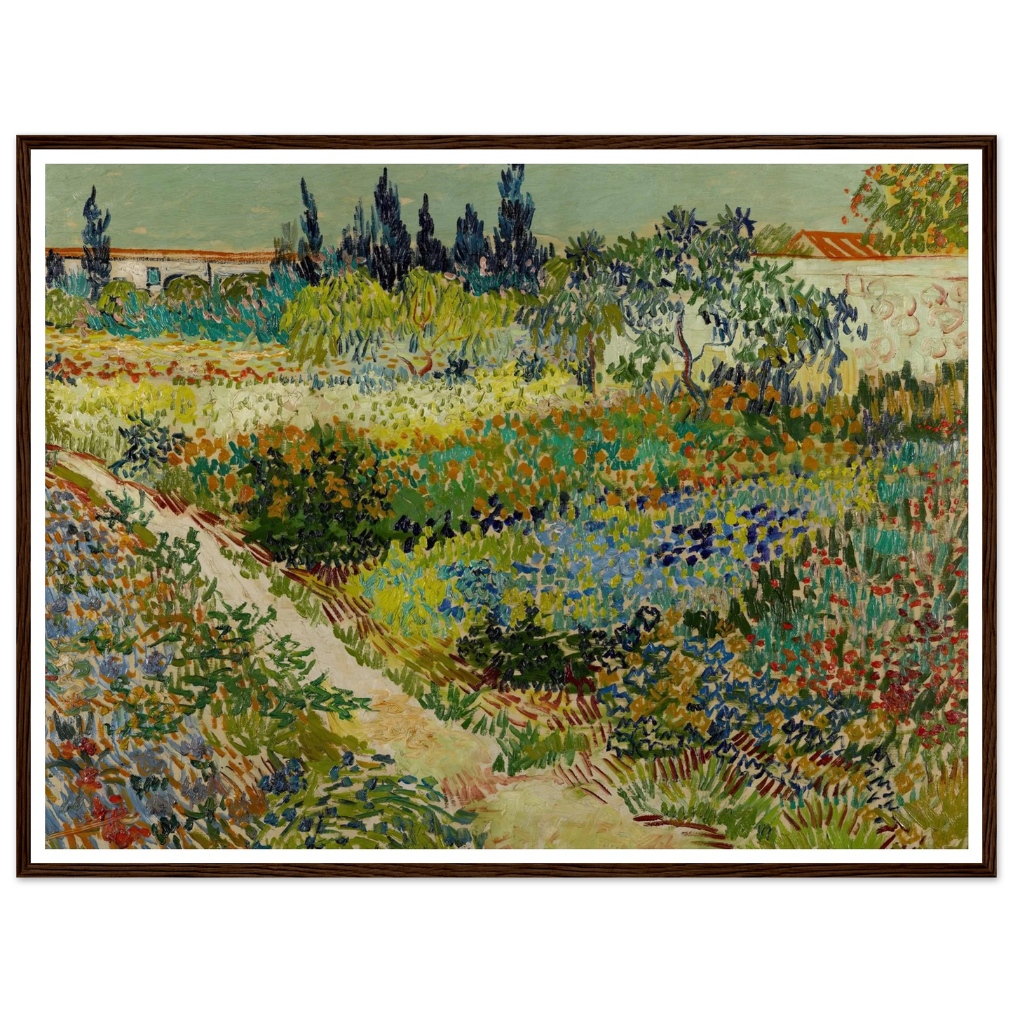 Garden at Arles Art Print | Vincent van Gogh-Quipham Collections