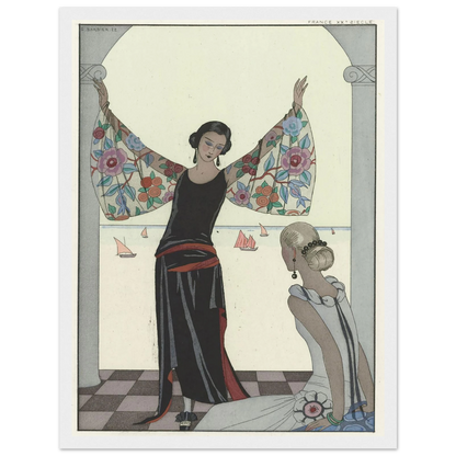 Voici mes ailes ! (1922) Art Print | George Barbier-Quipham Collections