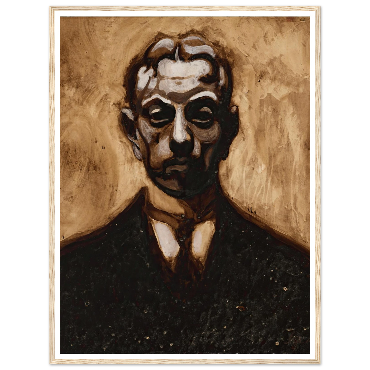 Autoportrait Art Print | Leon Spilliaert-Quipham Collections