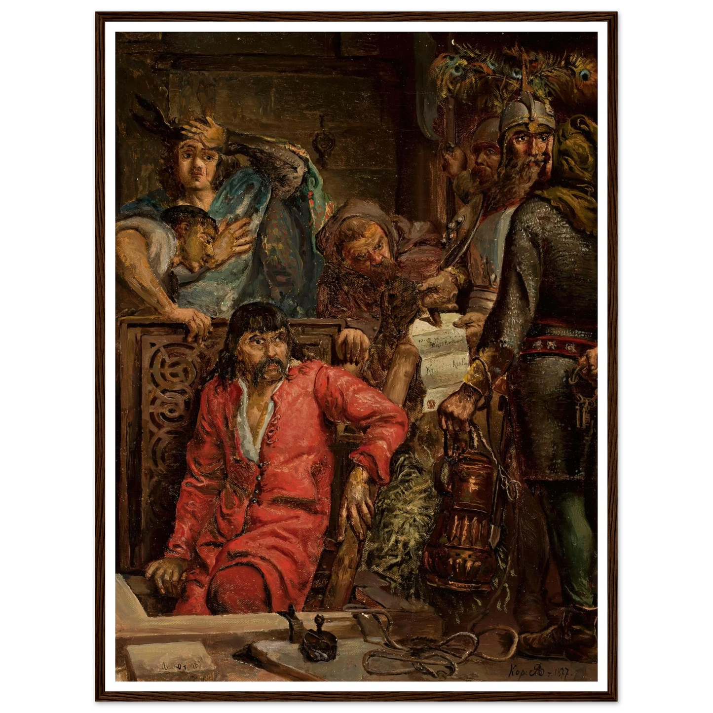 Maćko Borkowic (1877) Art Print | Jan Matejko-Quipham Collections