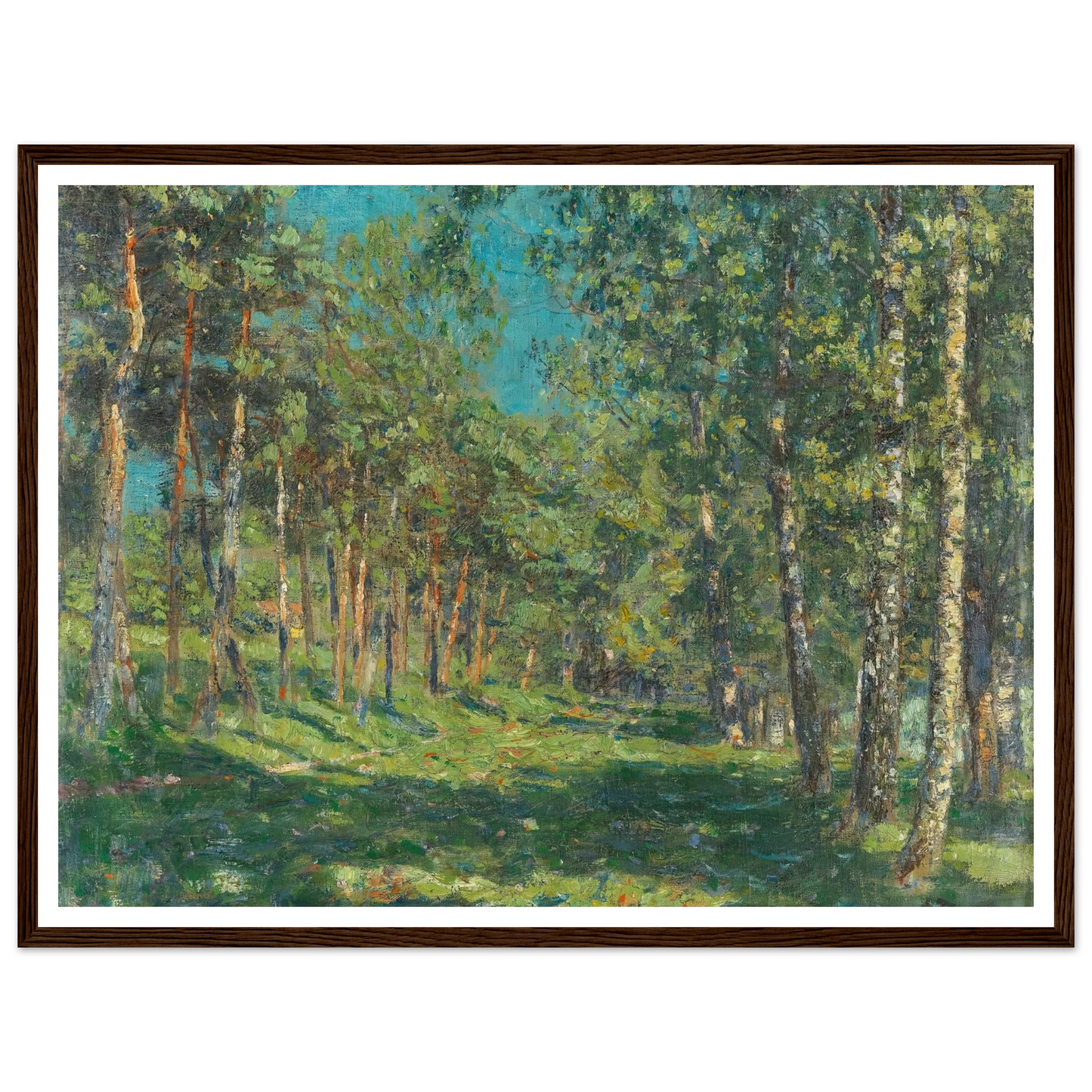 Forest (1900) Art Print | Christian Rohlfs-Quipham Collections
