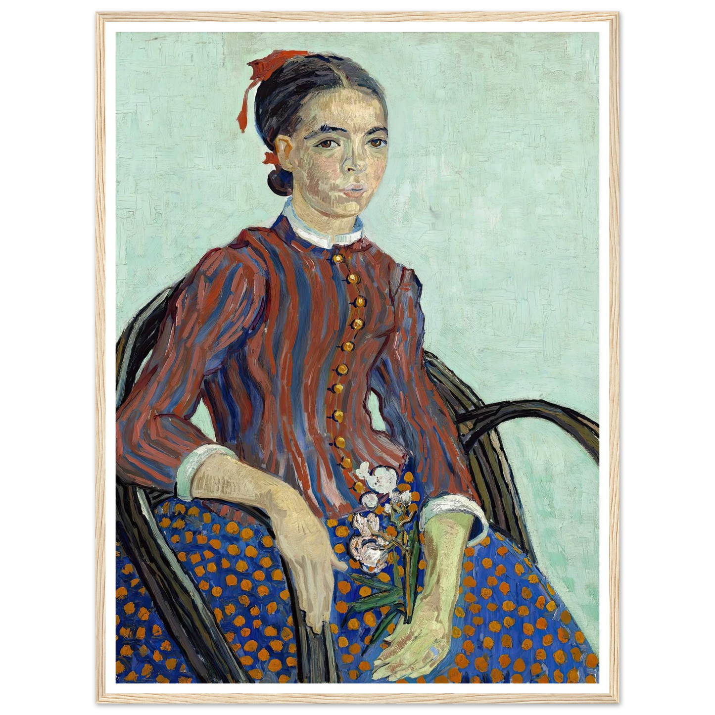 La Mousmé (1888) Art Print | Vincent van Gogh-Quipham Collections