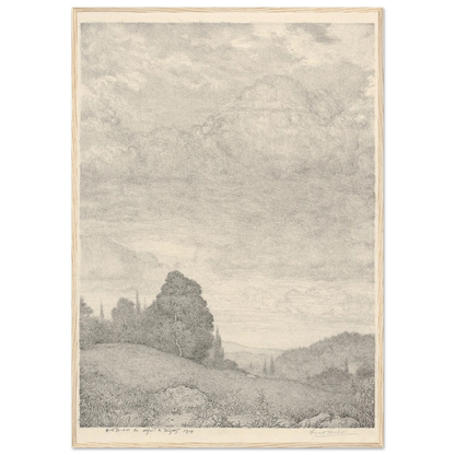 Landscape (1909) Art Print | Ernest Haskell-Quipham Collections