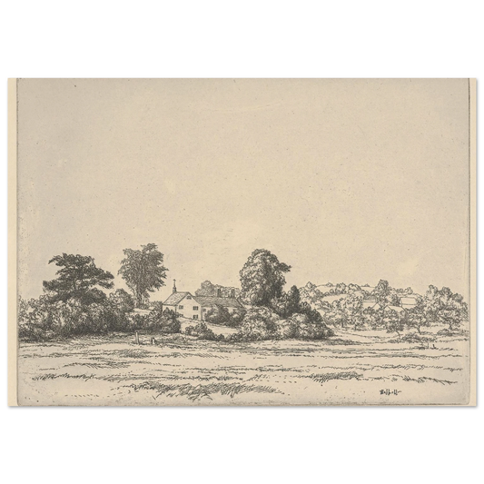 Farm and Meadows (1900-1925) Art Print | Ernest Haskell-Quipham Collections