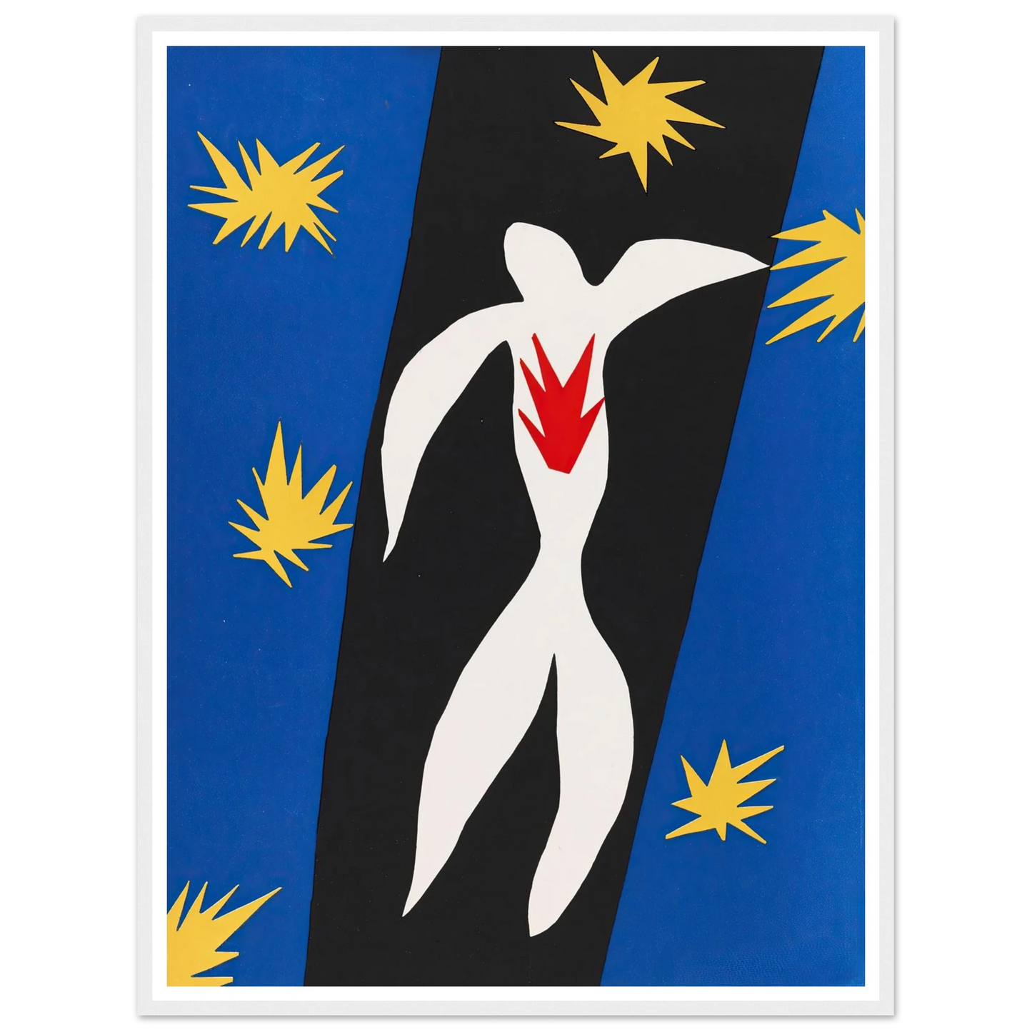 La Chute d´Icare (1943) Art Print | Henri Matisse-Quipham Collections
