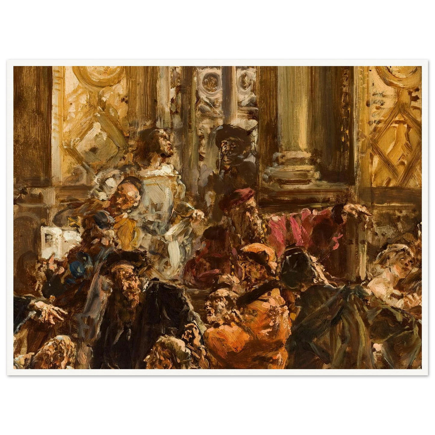 The Golden Age in Literature in the 16th c., from the series “History of Civilization in Poland” (1888) Art Print | Jan Matejko-Quipham Collections
