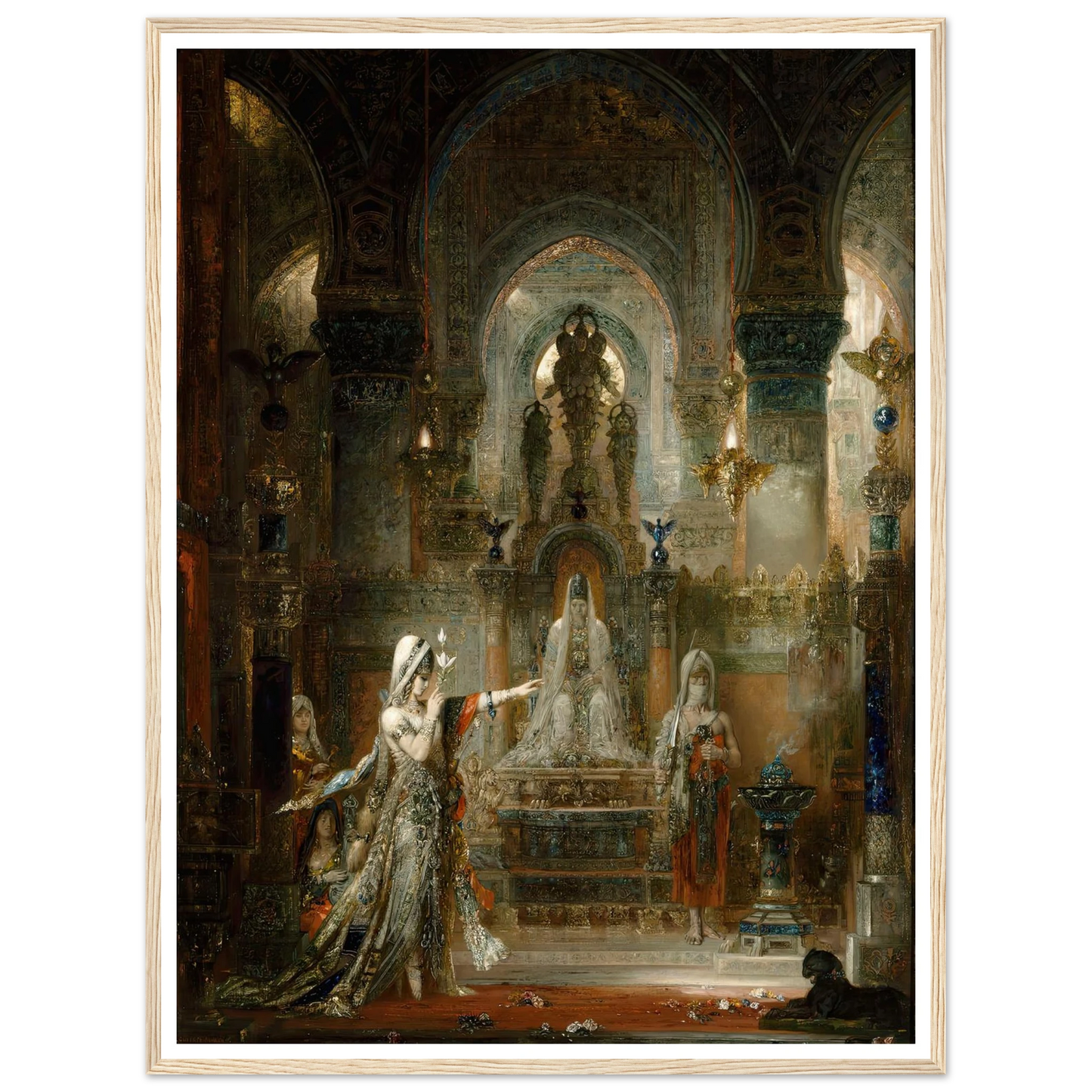 Salomé Dancing before Herod (1876) Art Print | Gustave Moreau-Quipham Collections