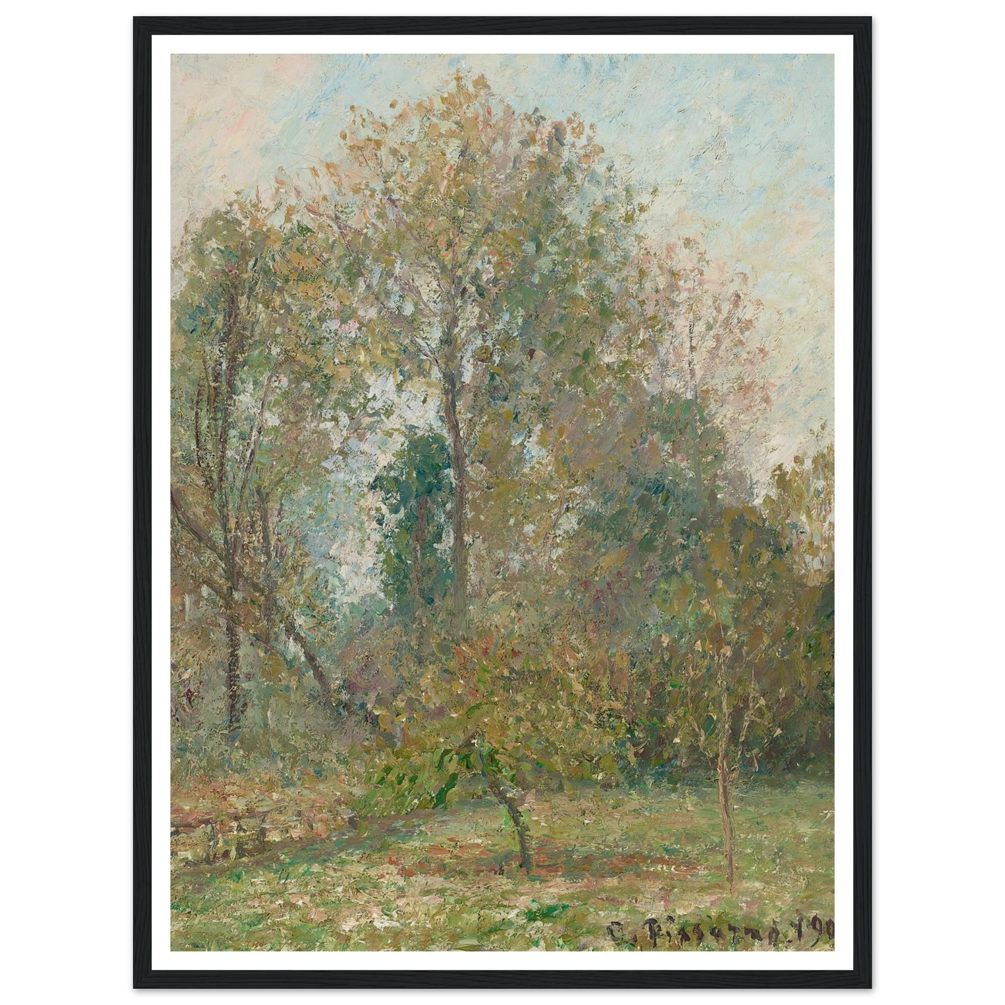 Gelée blanche à Eragny (1902) Art Print | Camille Pissarro-Quipham Collections
