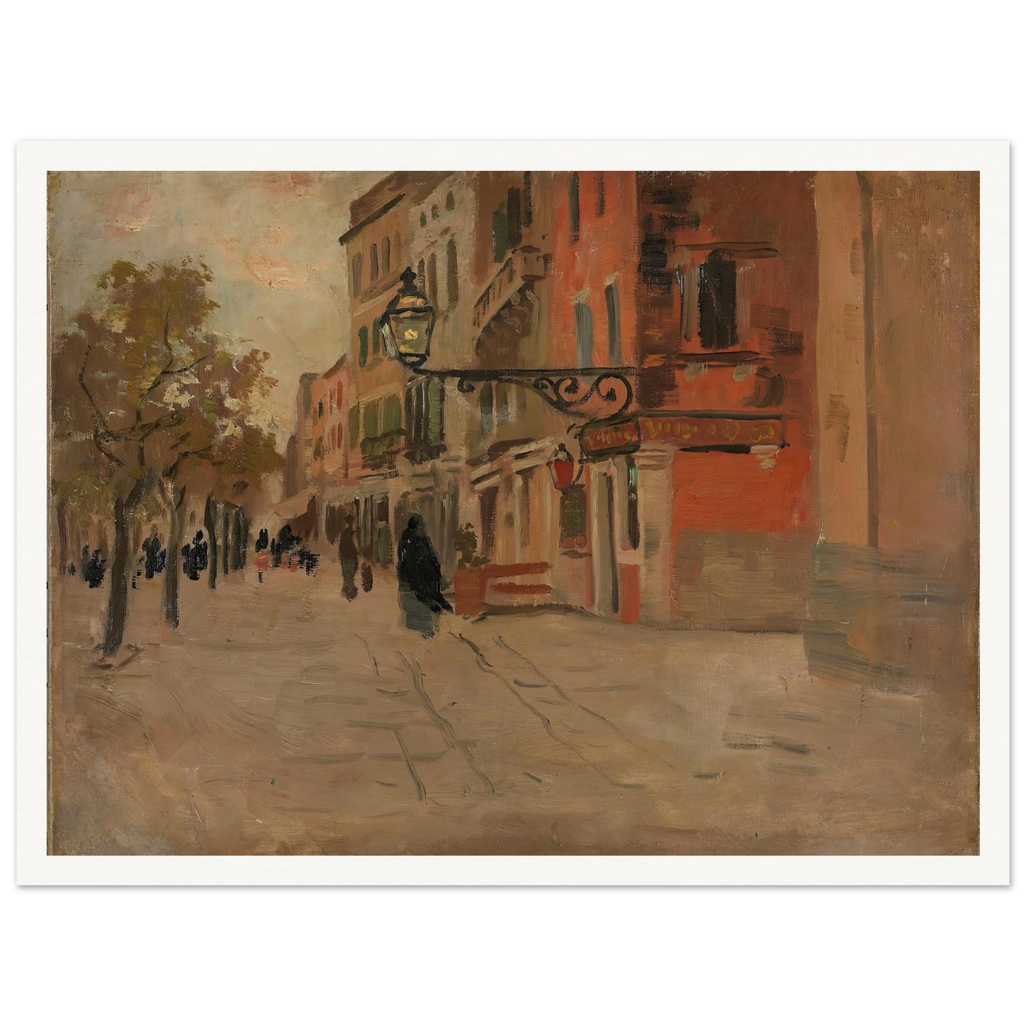 Street in Venice (1894) Art Print | Frits Thaulow-Quipham Collections