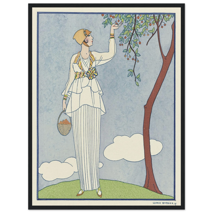 Famous Fashion Houses (1914) Art Print | George Barbier-Quipham Collections