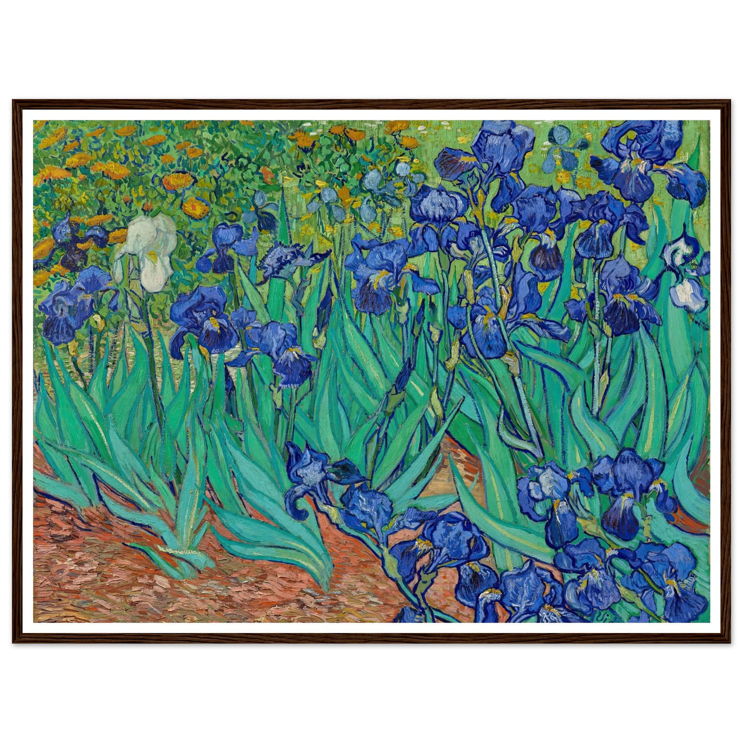 Irises (1889) Art Print | Vincent van Gogh-Quipham Collections
