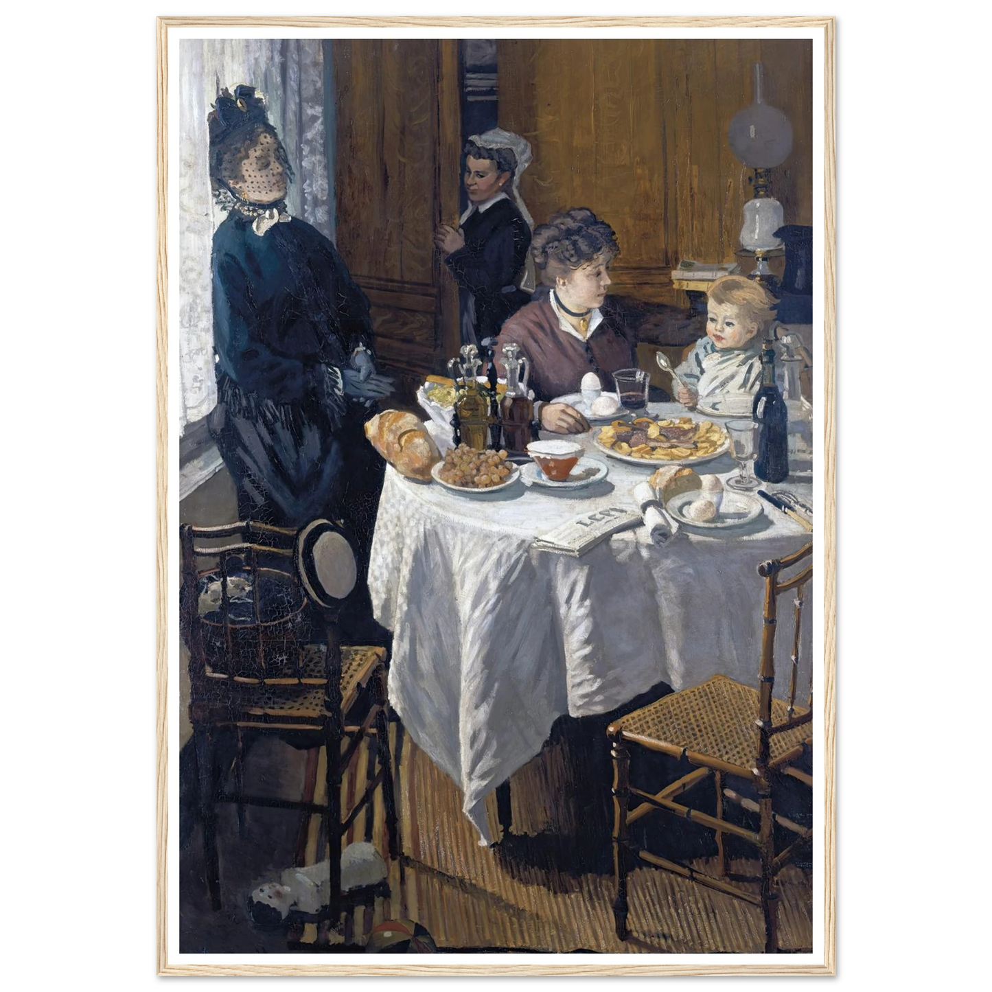 The Luncheon (1868 – 1869) Art Print | Claude Monet-Quipham Collections