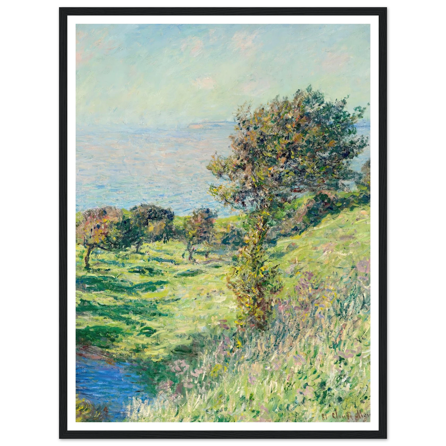 Coup de vent (1881) Art Print | Claude Monet-Quipham Collections