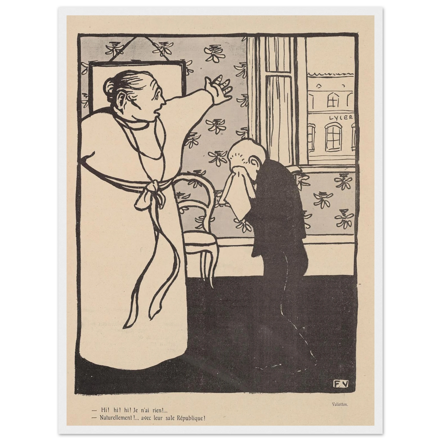8 août 1903. Art Print | Felix Vallotton-Quipham Collections