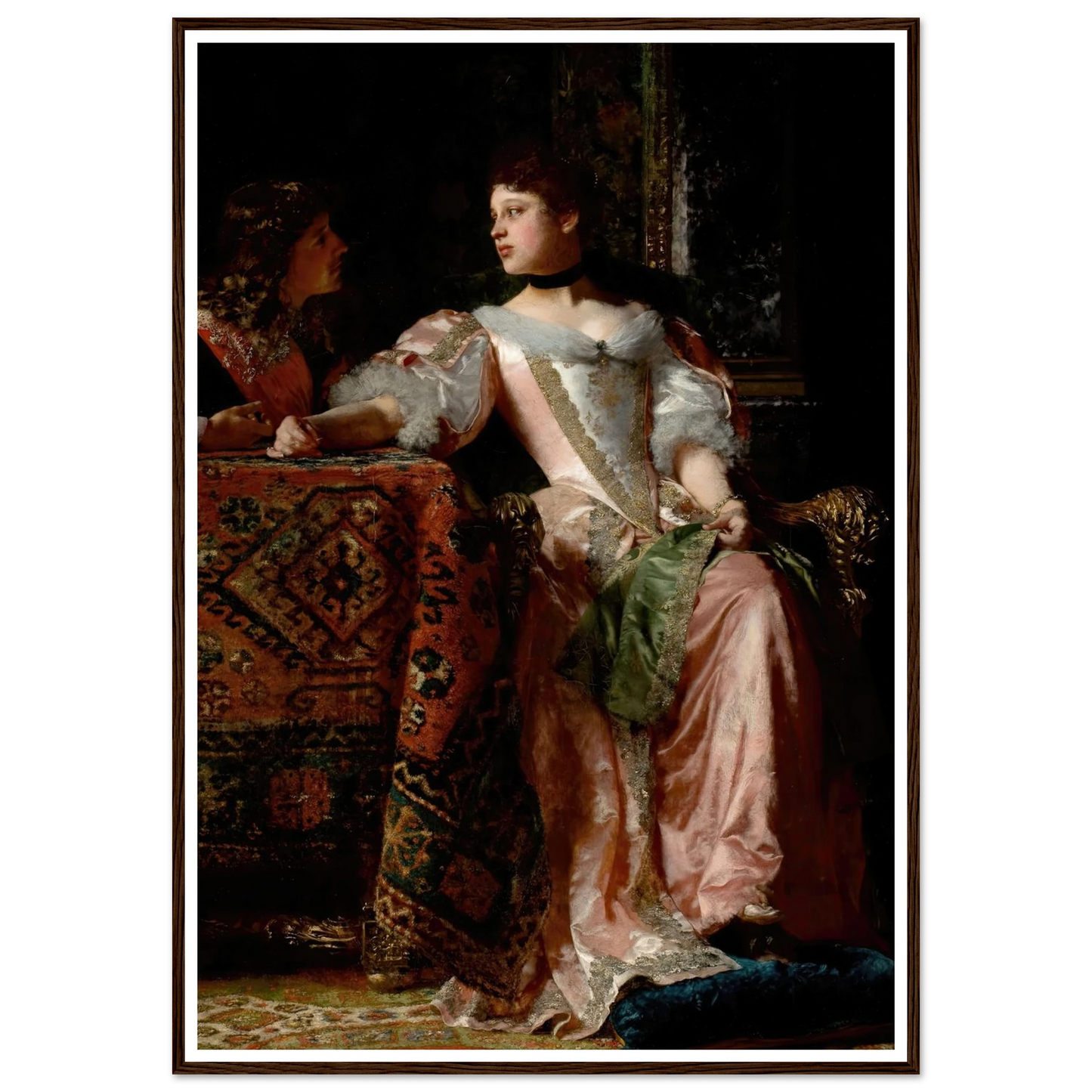 The Proposal (1891) Art Print | Wladyslaw Czachorski-Quipham Collections
