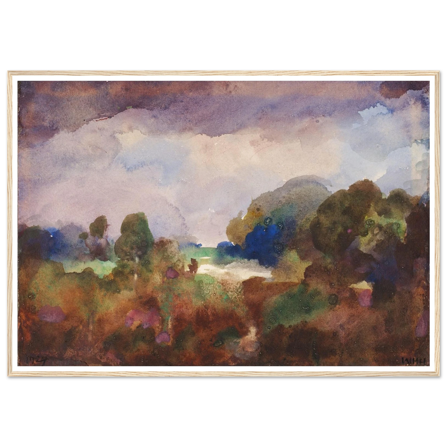 Playing With The Colours Art Print | William Henry Holmes-Quipham Collections