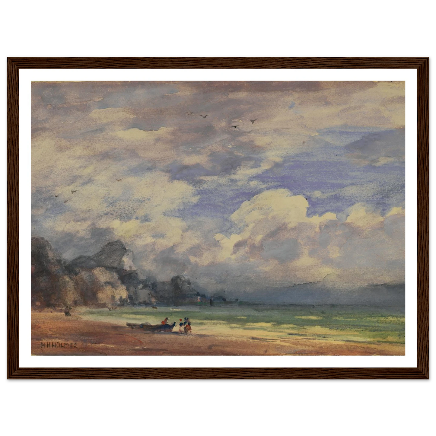 On The California Coast Art Print | William Henry Holmes-Quipham Collections