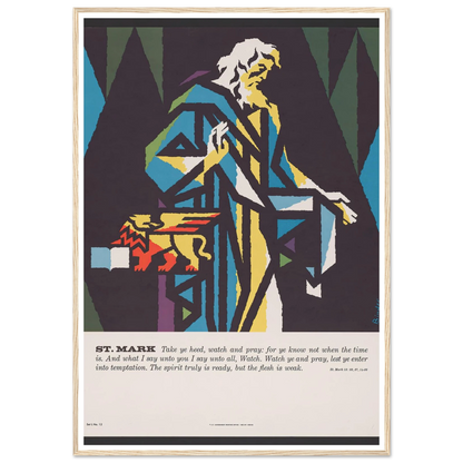 St. Mark (1962) Art Print | Joseph Binder-Quipham Collections