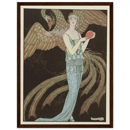 Sortilèges ; Robe du soir, de Beer (1922) Art Print | George Barbier-Quipham Collections