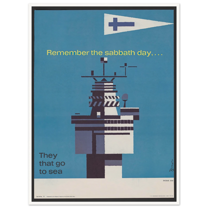 Remember the sabbath day (1963) Art Print | Joseph Binder-Quipham Collections