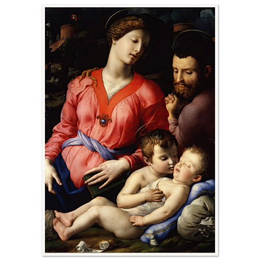 The Panciatichi Holy Family (Circa 1540) Art Print | Agnolo Bronzino-Quipham Collections