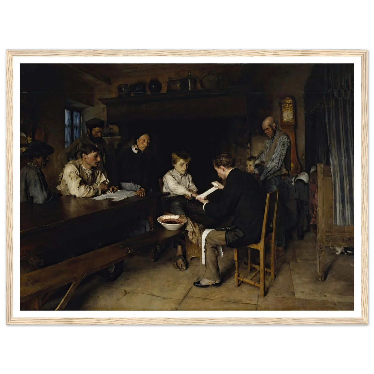 An Accident (1879) Art Print | Pascal Adolphe Jean Dagnan Bouveret-Quipham Collections