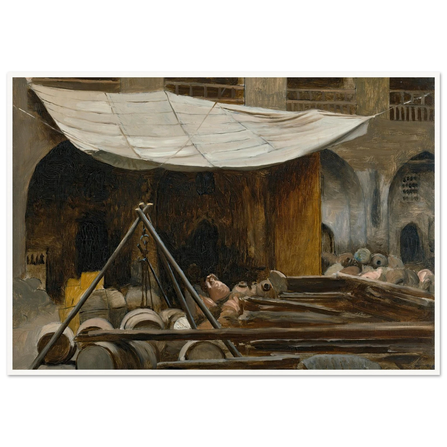 The Citadel, Acre Art Print | Jean Leon Gerome-Quipham Collections