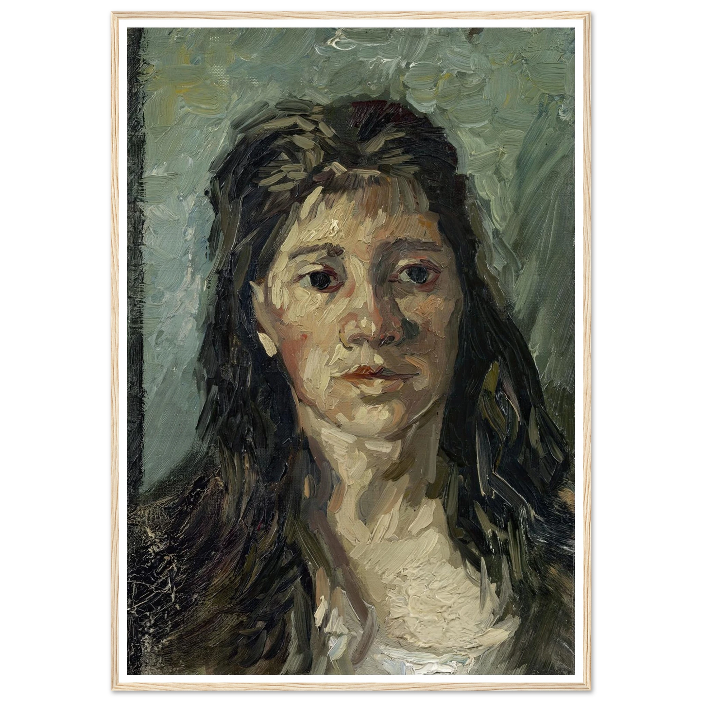 Head Of A Prostitute Art Print | Vincent van Gogh-Quipham Collections