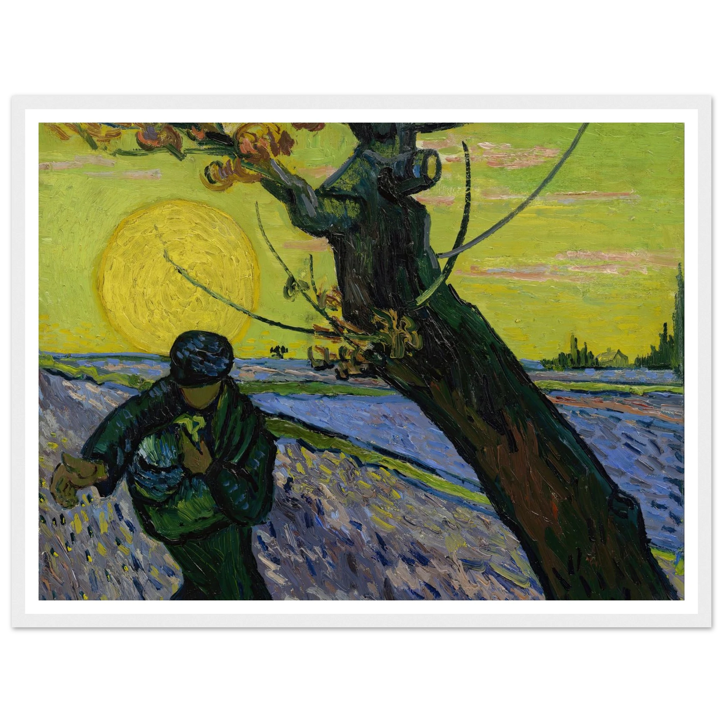 The Sower (1888) Art Print | Vincent van Gogh-Quipham Collections