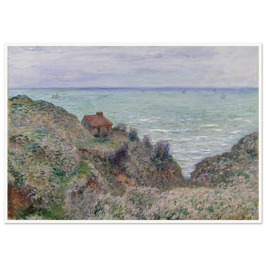 Cabin of the Customs Watch (1882) Art Print | Claude Monet-Quipham Collections