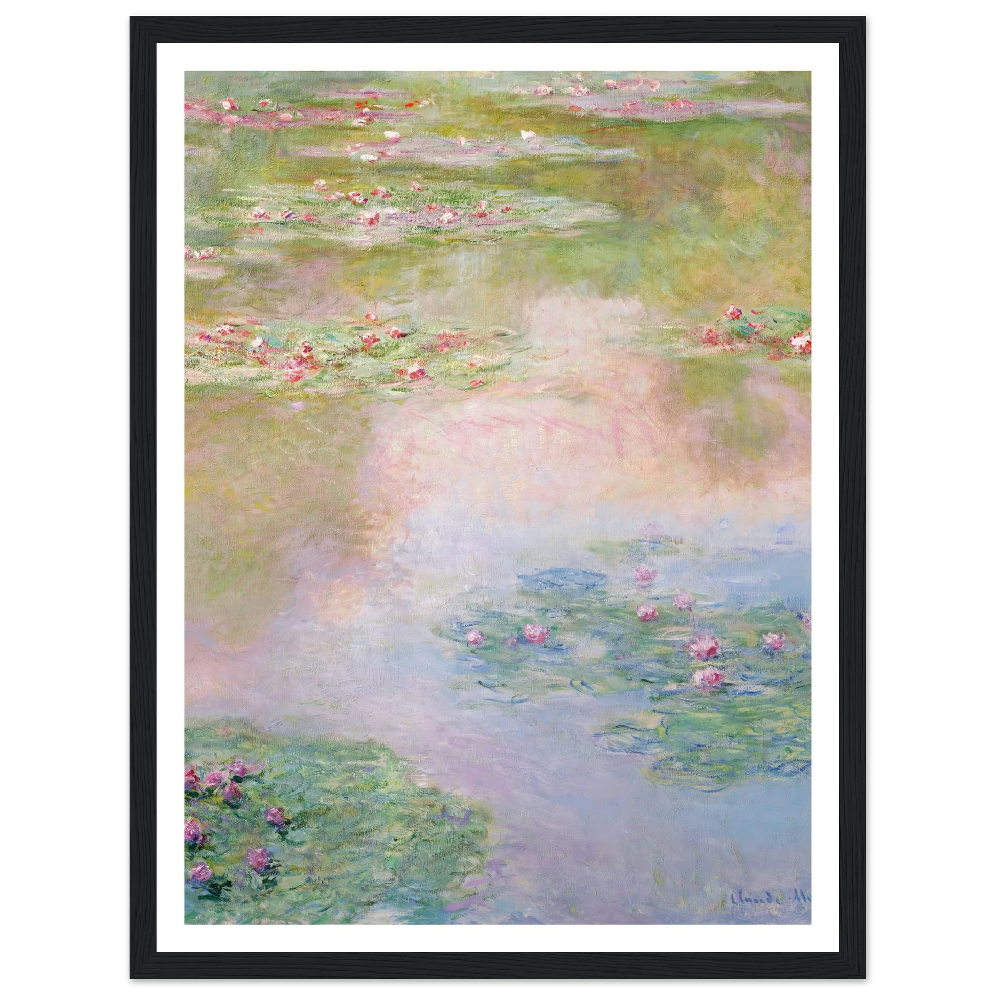 Nymphéas (1907) Art Print | Claude Monet-Quipham Collections