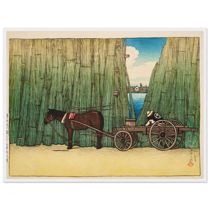 Komagata kashi (River bank, Komagata) (1919) Art Print | Kawase Hasui-Quipham Collections