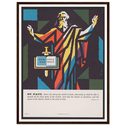 St. Paul (1962) Art Print | Joseph Binder-Quipham Collections