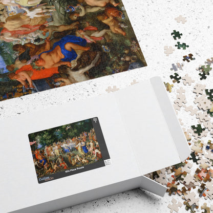 Feast of the Gods Puzzle | Jan Brueghel the Elder - - 1014 pcs (Horizontal) - 