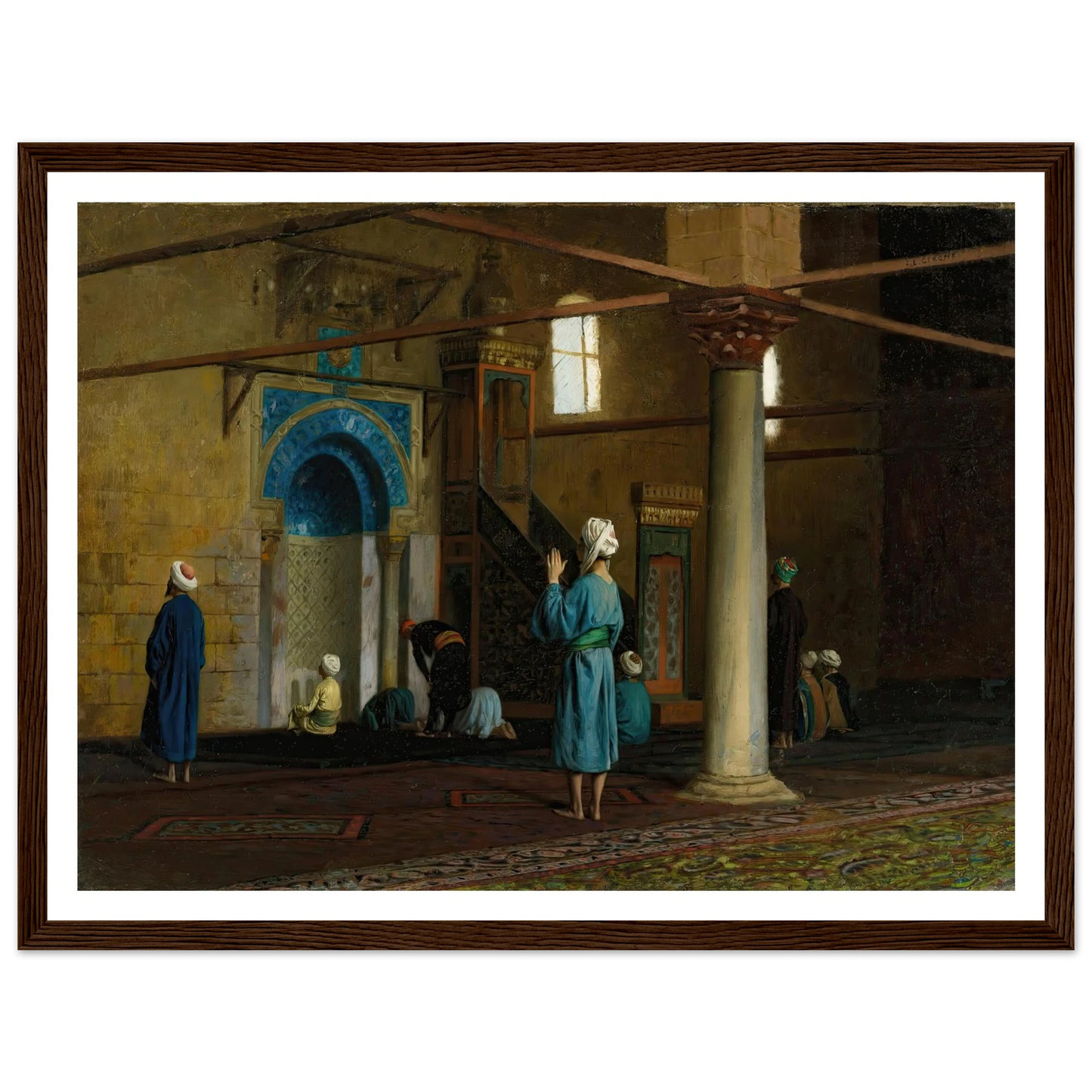 At Prayer, Cairo Art Print | Jean Leon Gerome-Quipham Collections