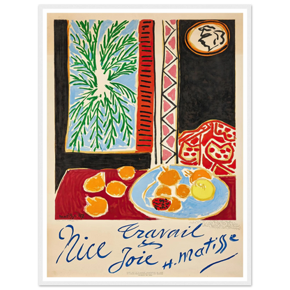 Nice Travail et Joie (1947) Art Print | Henri Matisse-Quipham Collections
