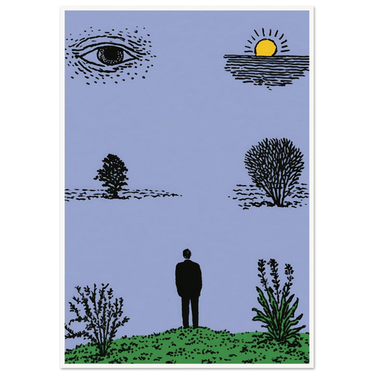 Fever Dream - Framed Poster - 30x40 cm / 12x16″ - Black frame