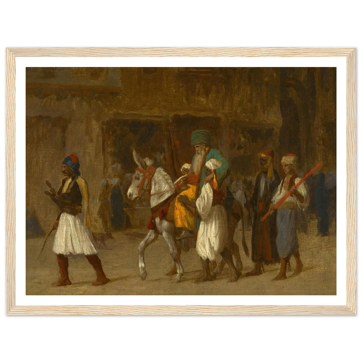 The Elders’ Procession Art Print | Jean Leon Gerome-Quipham Collections