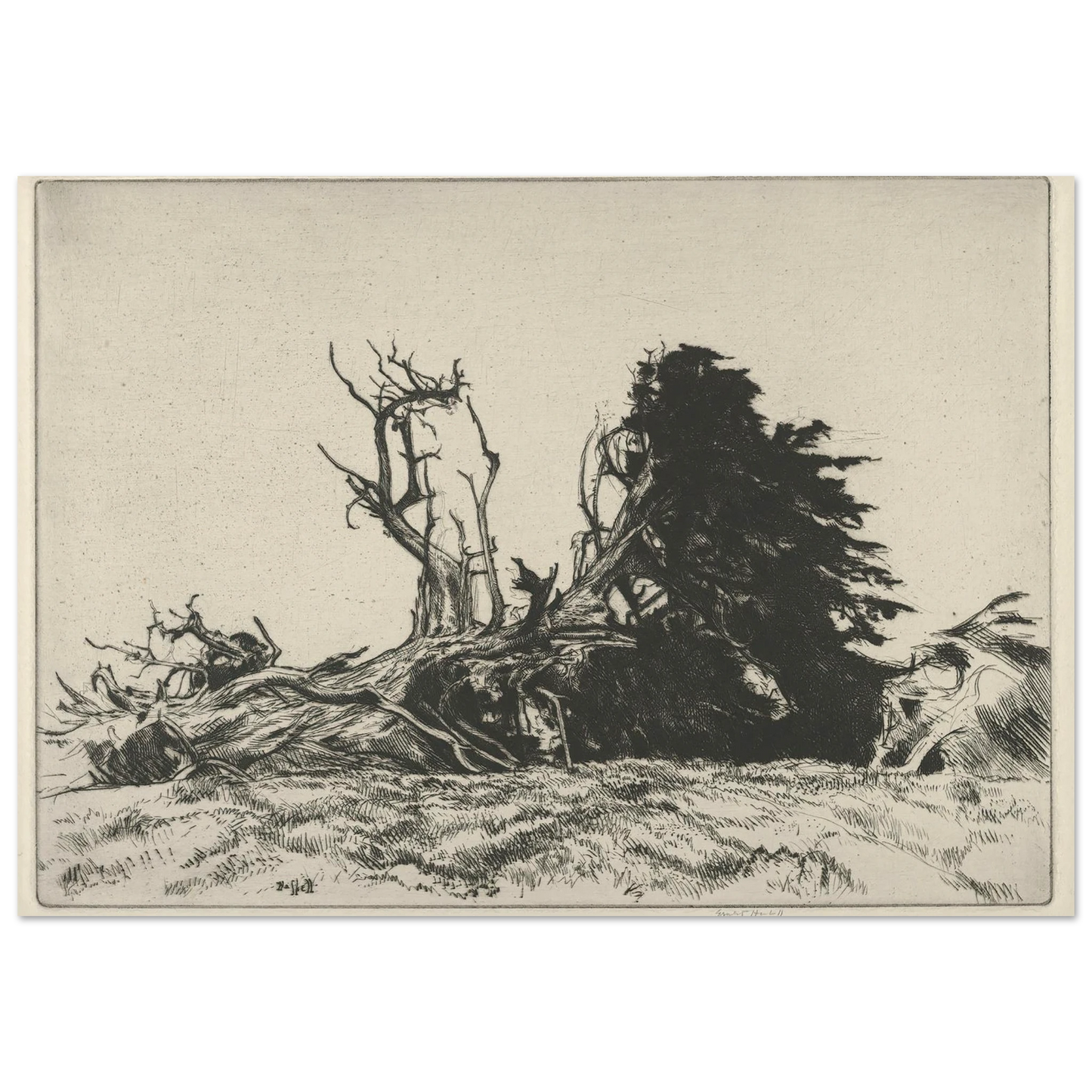 Fallen Centuries (1919) Art Print | Ernest Haskell-Quipham Collections
