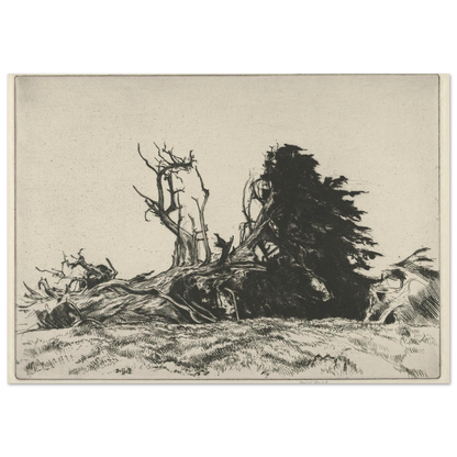 Fallen Centuries (1919) Art Print | Ernest Haskell-Quipham Collections