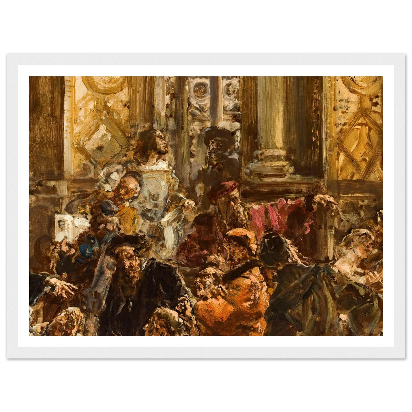 The Golden Age in Literature in the 16th c., from the series “History of Civilization in Poland” (1888) Art Print | Jan Matejko-Quipham Collections