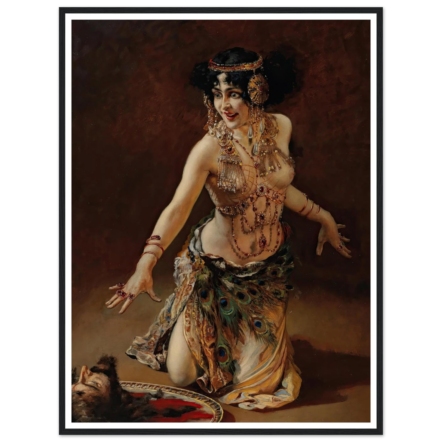 Lili Marberg as Salome (c. 1905) Art Print | Leopold Schmutzler-Quipham Collections