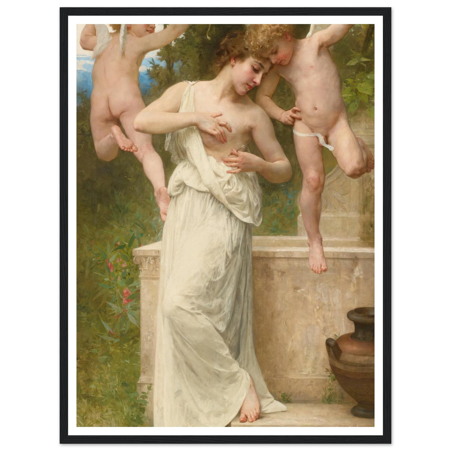 Blessures D’amour (1897) Art Print | William Bouguereau-Quipham Collections